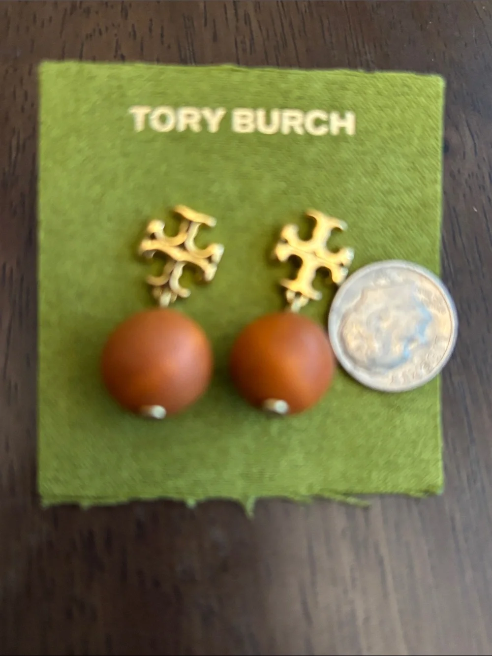 Brand new Tory Burch earrings